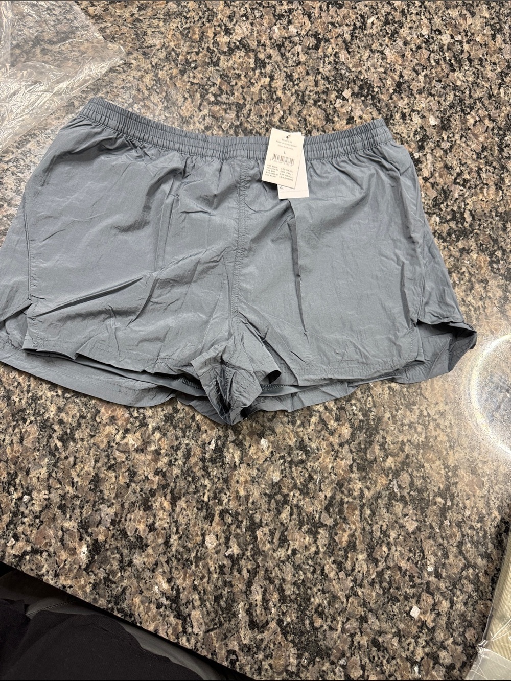 Cotton On Women's Light Gray Athletic running Shorts NWT L